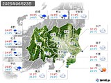 実況天気(2025年06月23日)