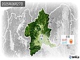 実況天気(2025年06月27日)