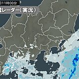 関東地方　今日27日は沿岸部を中心に雨　明日28日も所々で雨　折りたたみ傘を