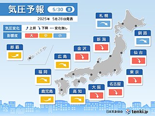 30日は雨が降る東京や大阪で頭痛やめまいなど注意　今からできる対策は