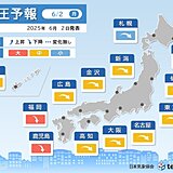 気圧予報　今日2日は広い範囲で気圧が低下　九州は影響度「大」　頭痛などに注意